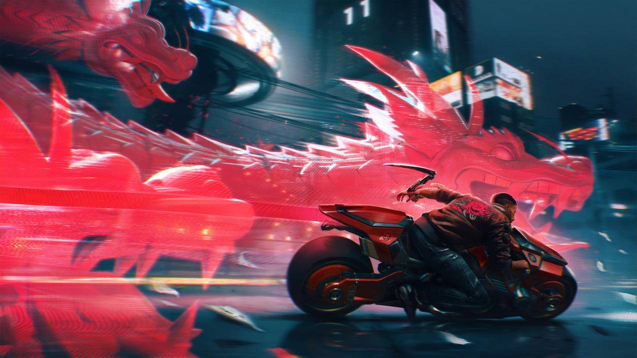 《赛博朋克2077（Cyberpunk,2077）》4K游戏壁纸