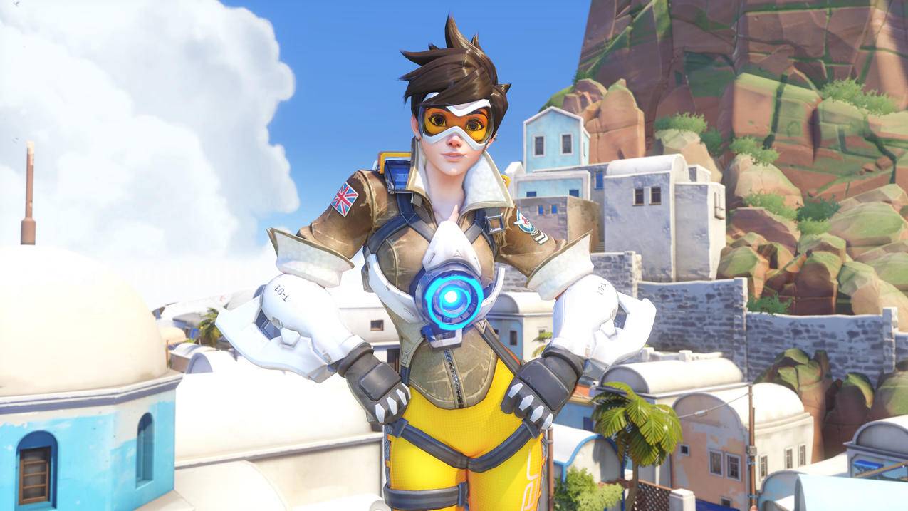 overwatch,守望先锋猎空4k壁纸图片