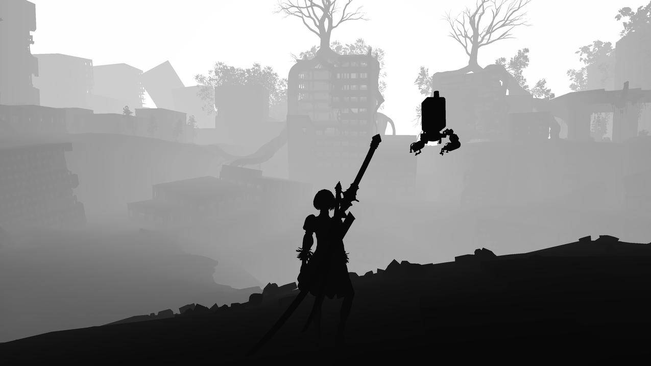 《尼尔：机械纪元/NieR,Automata》,4k高清壁纸