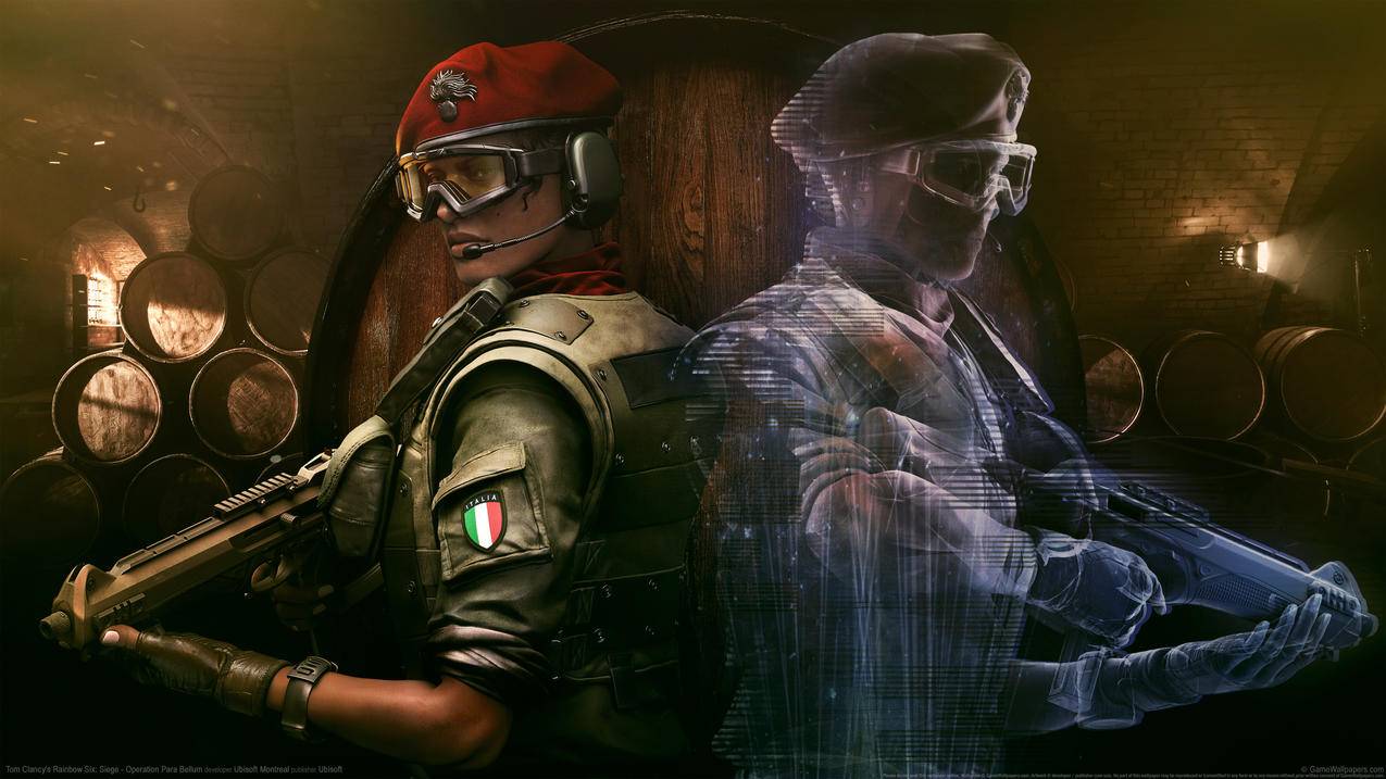 《彩虹六号:围攻/Tom,Clancy’s,Rainbow,Six,Siege》,4K高清壁纸