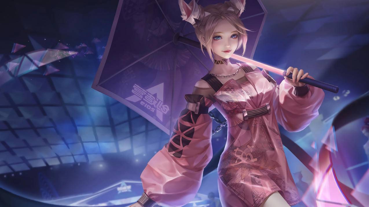 无限星赏官公孙离王者荣耀壁纸,4k壁纸