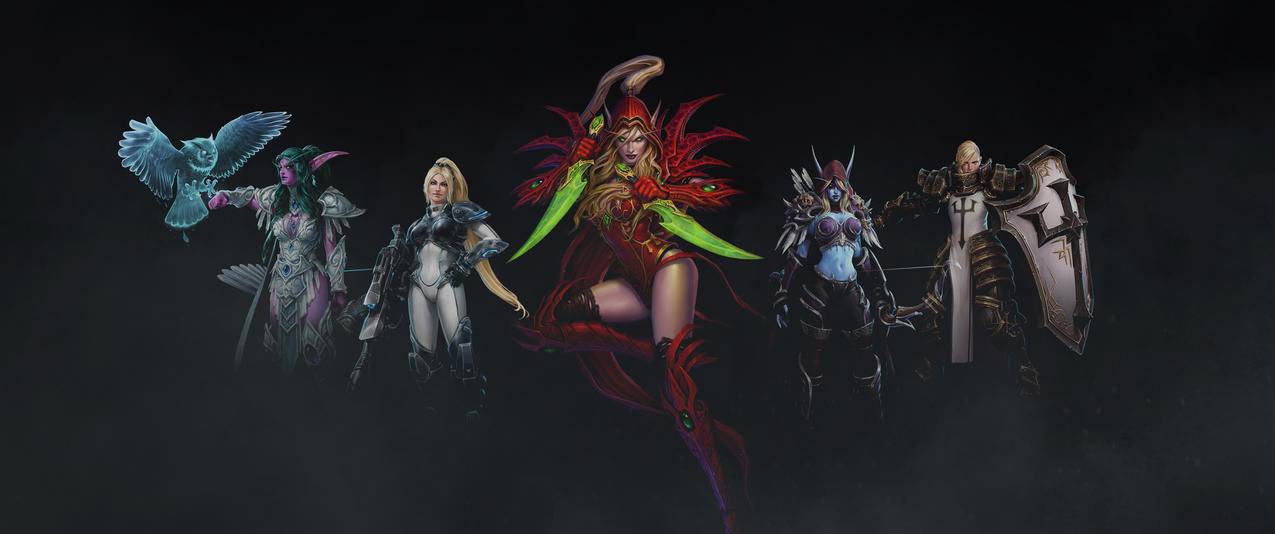 英雄联盟,魔兽世界3440x1440壁纸