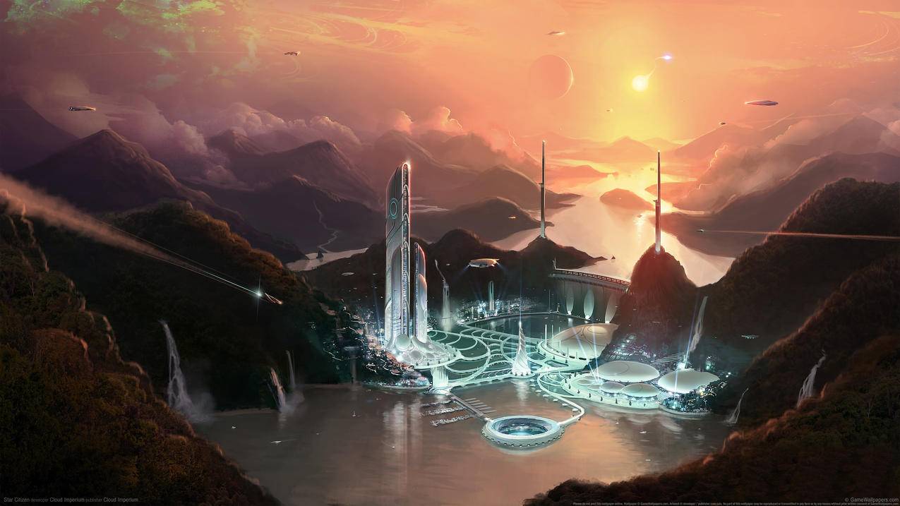 《星际公民/StarCitizen》,4K游戏高清壁纸