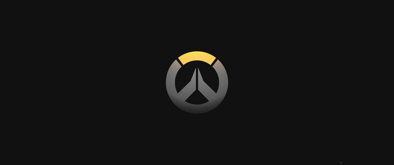 守望先锋logo标志3440x1440游戏壁纸