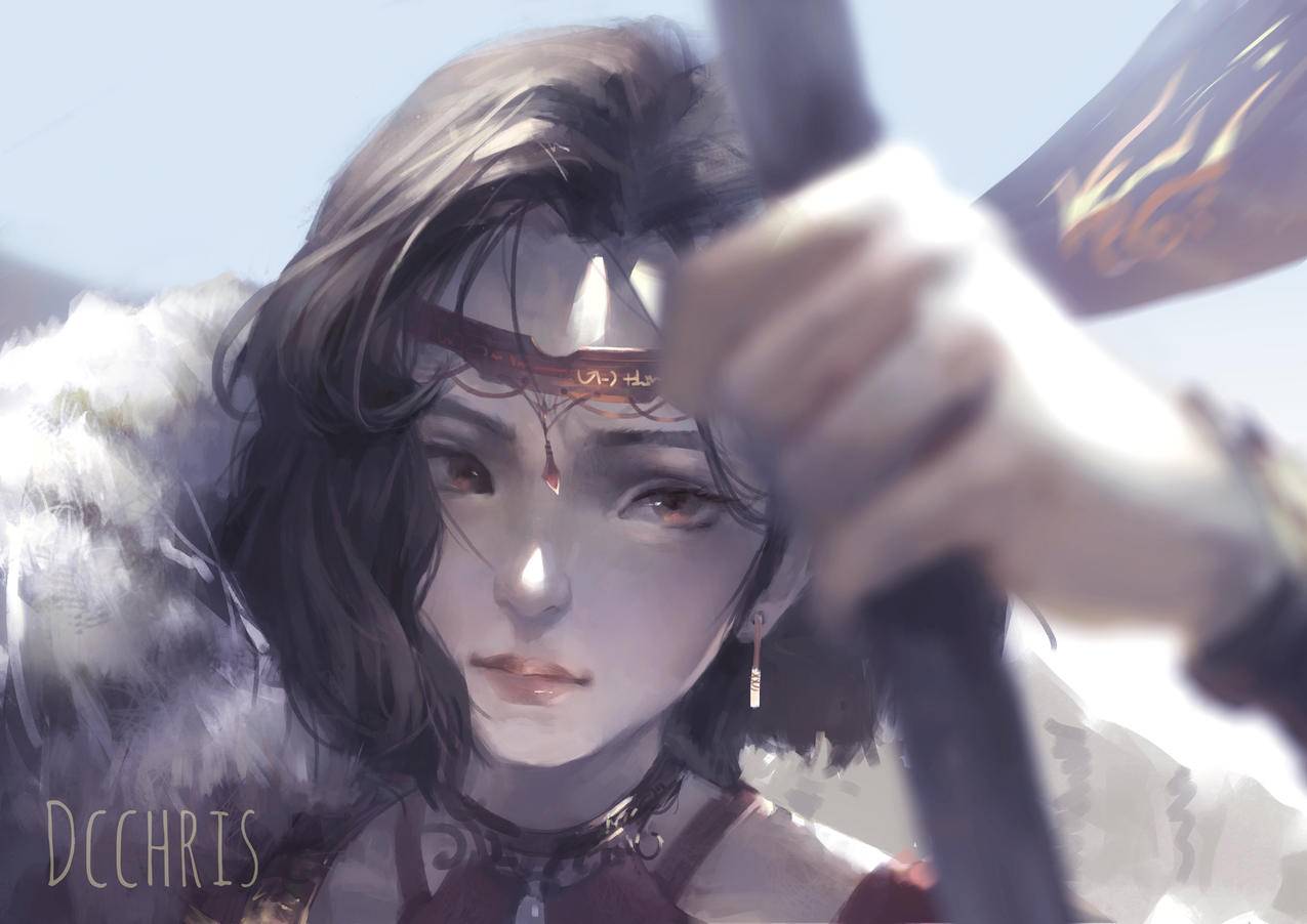 动漫少女插画,4K高清动漫壁纸
