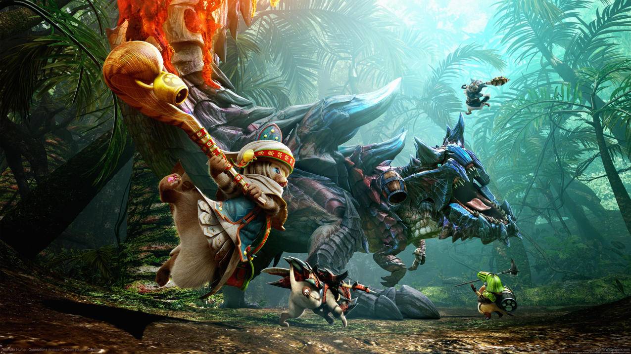 《怪物猎人:世代/Monster,Hunter,Generations》4K游戏高清壁纸