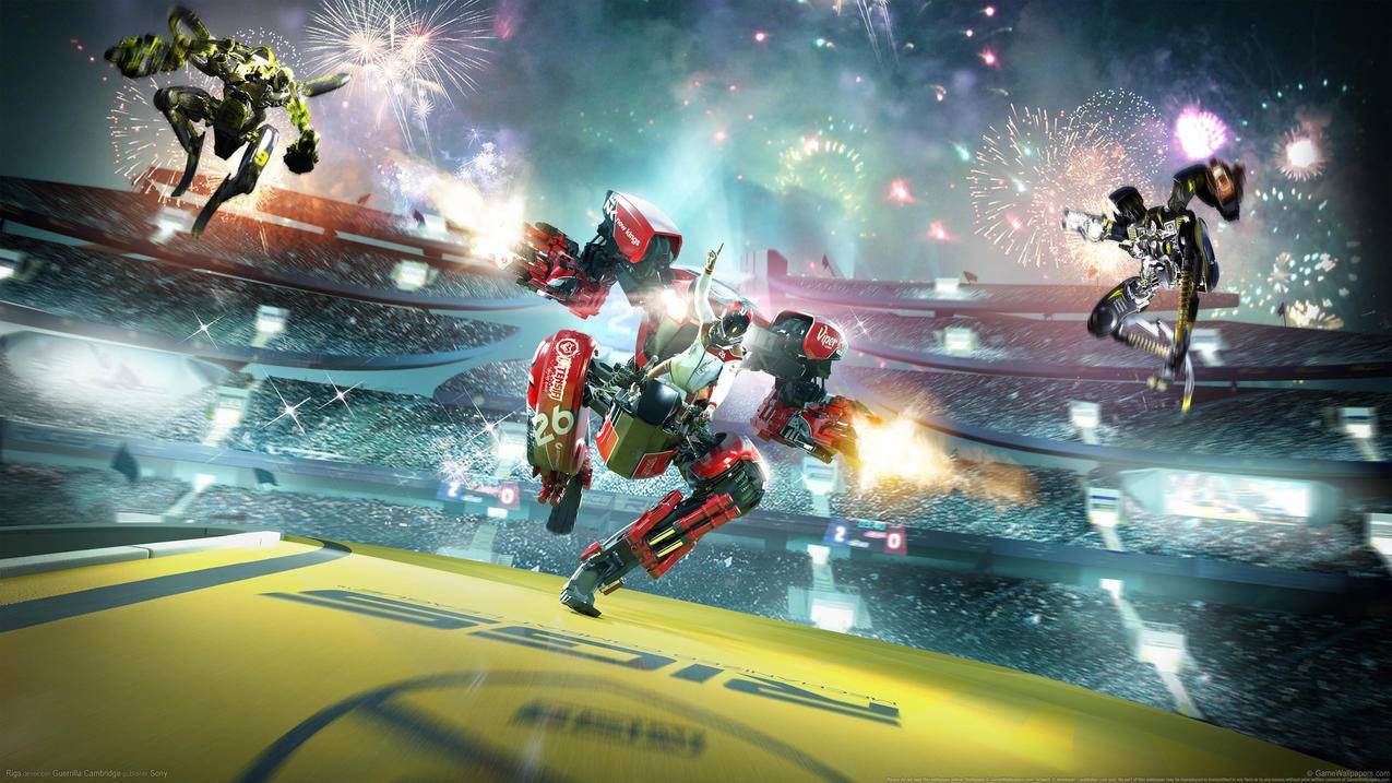 《RIGS：机械化战斗联盟》,4K游戏高清壁纸