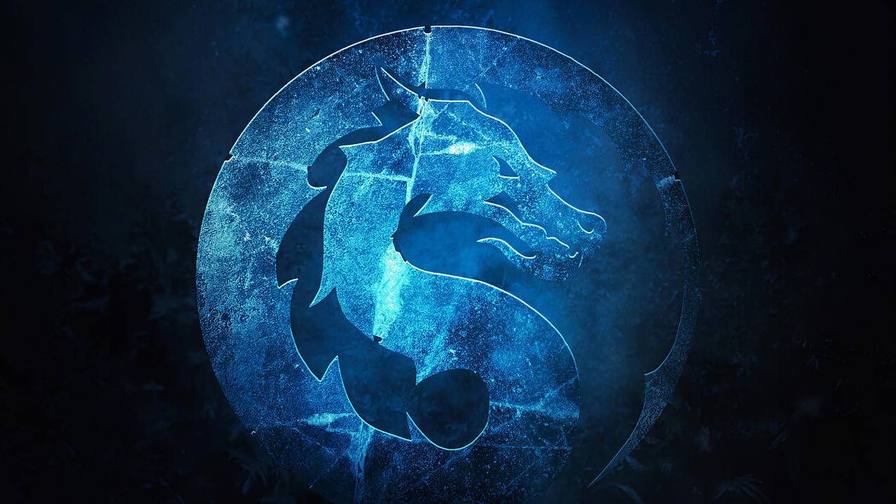 《真人快打,神话,绝对零度,Mortal,Kombat,Mythologies,Sub,Zero》蓝色,龙,K高清壁纸