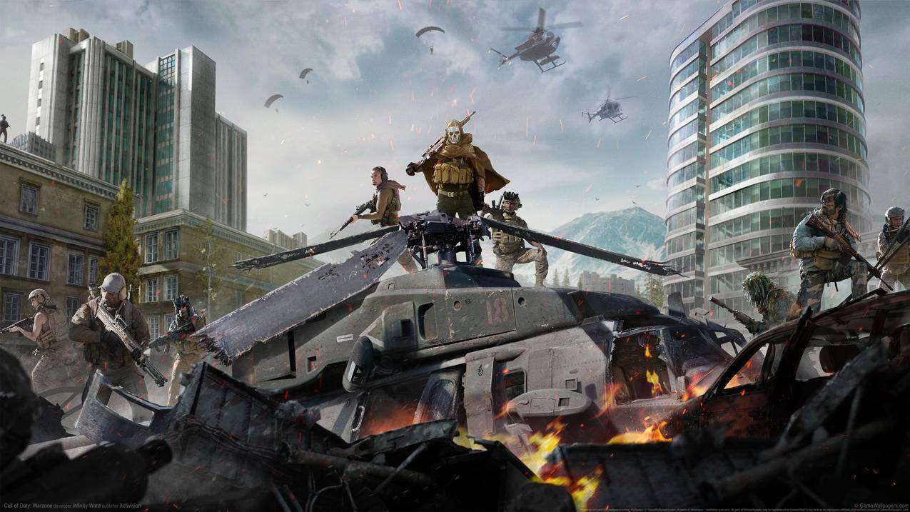 《call,of,duty,warzone,使命召唤战区》,4K高清壁纸