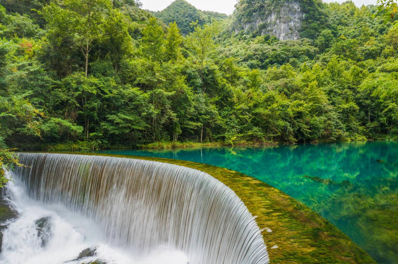 贵州,黔南荔波,小七孔,自然风景,4k高清壁纸
