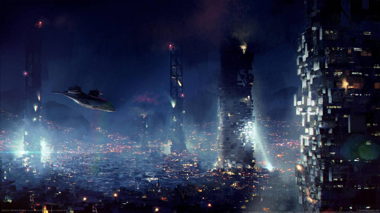 《杀出重围:人类分裂/Deus,Ex Mankind,Divided》,4K游戏高清壁纸