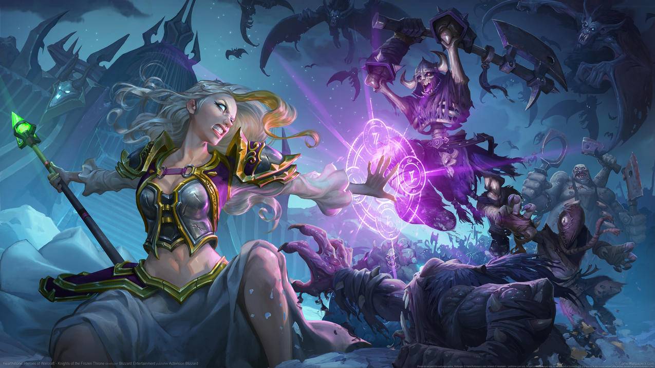 《炉石传说：魔兽英雄传》,4K高清壁纸