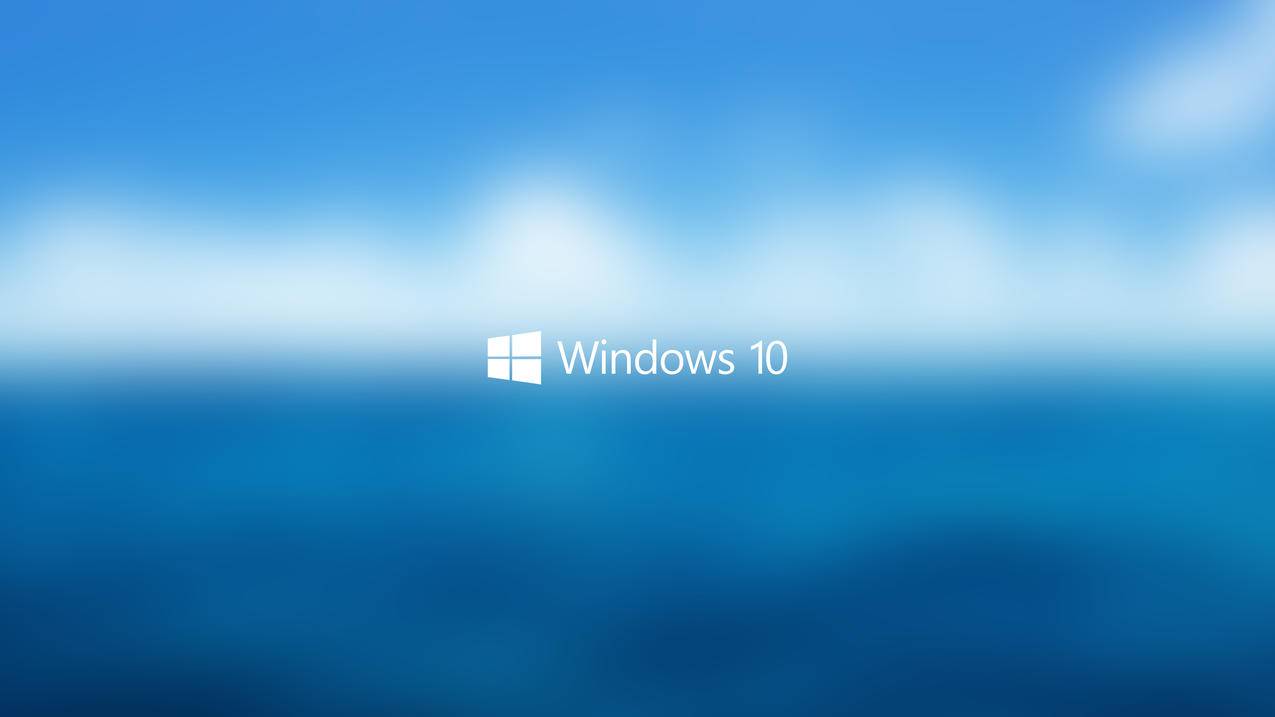 蓝色天空,Windows10,4K壁纸
