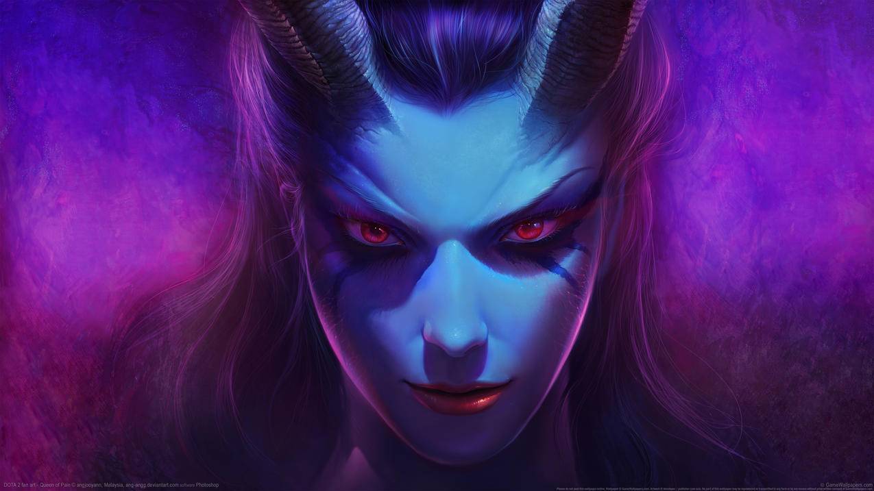 《刀塔2-Dota,2,fan,art》,4K高清壁纸