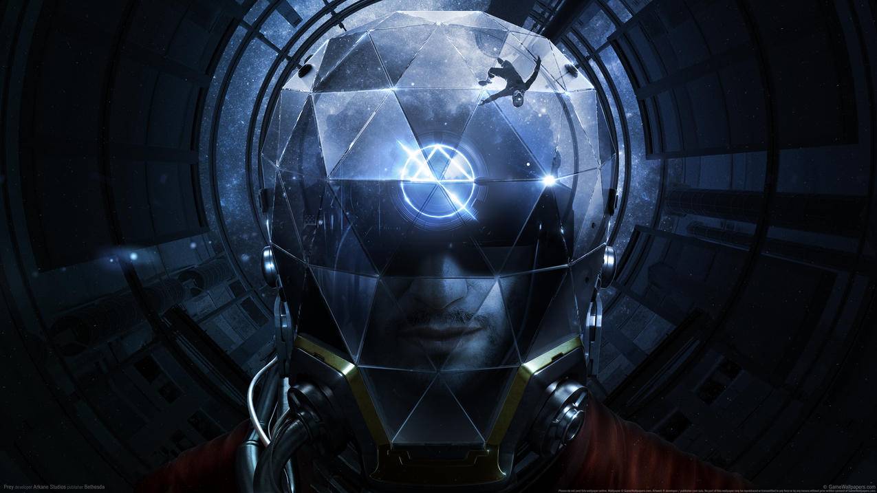 《掠食,prey》头盔,4K高清壁纸