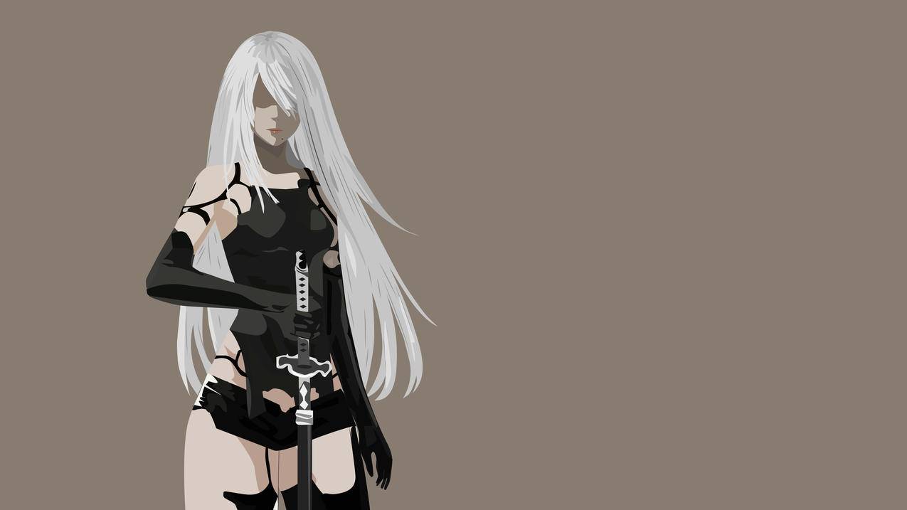 《尼尔：机械纪元/NieR,Automata》,尤尔哈A型二号,4k高清壁纸