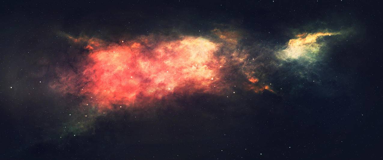 星空星际3440x1440壁纸
