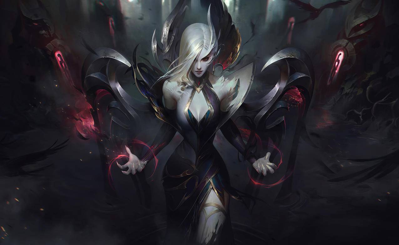 英雄联盟lol魔女新皮肤至臻婕拉4k游戏壁纸