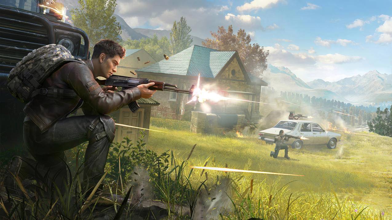 激战《绝地求生大逃杀（PUBG）》2020,4K游戏高清壁纸