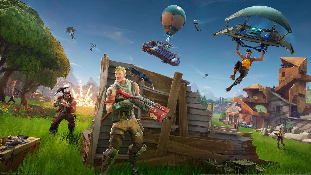 《堡垒之夜/Fortnite》,4K高清壁纸