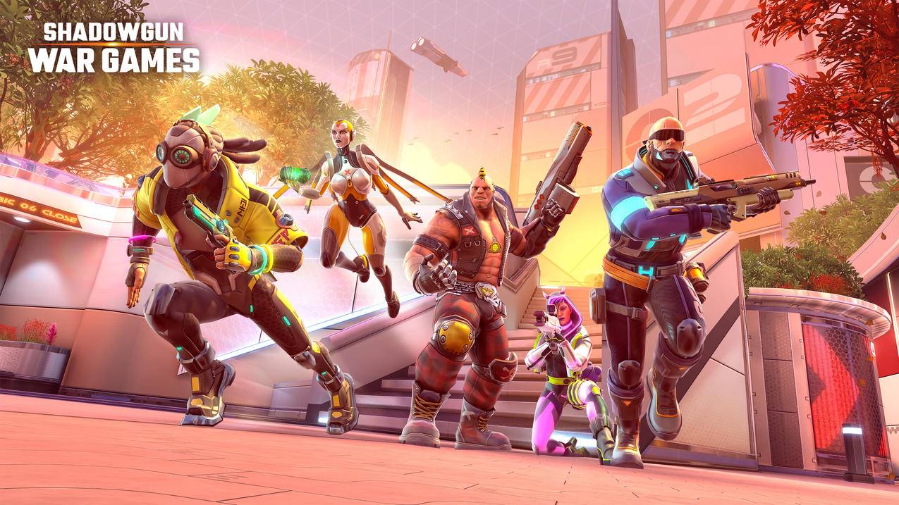 《暗影之枪:战争游戏-Shadowgun,War,Games》城市,团体,4K高清壁纸