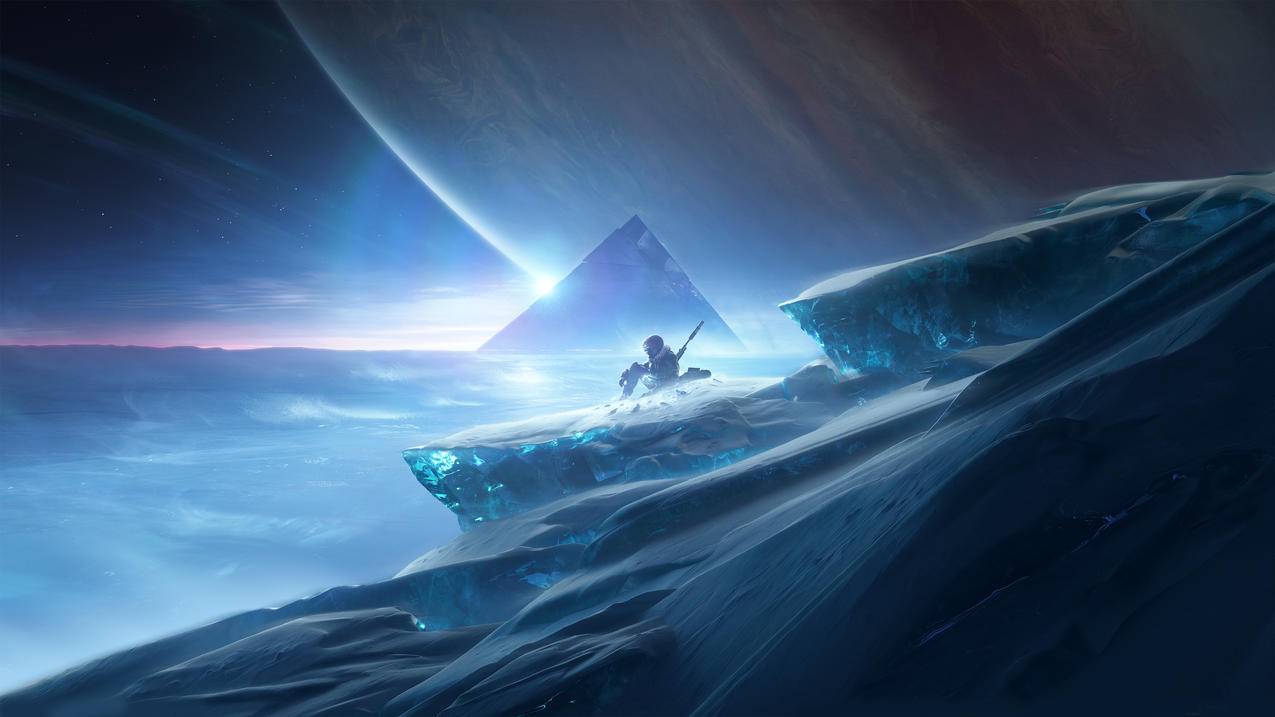 《命运2destiny2》蓝光线,4K高清桌面壁纸