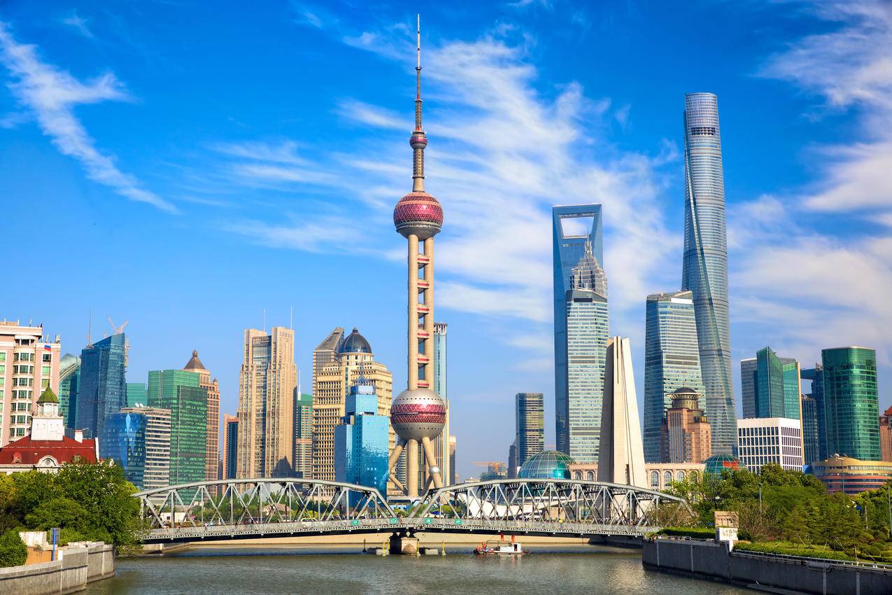 上海摩天大楼4K风景壁纸