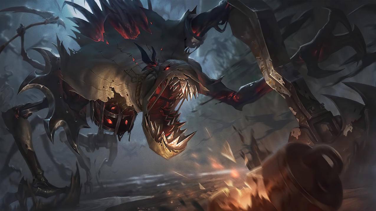 《英雄联盟LOL（上古恐惧-费德提克）》,4K游戏高清壁纸