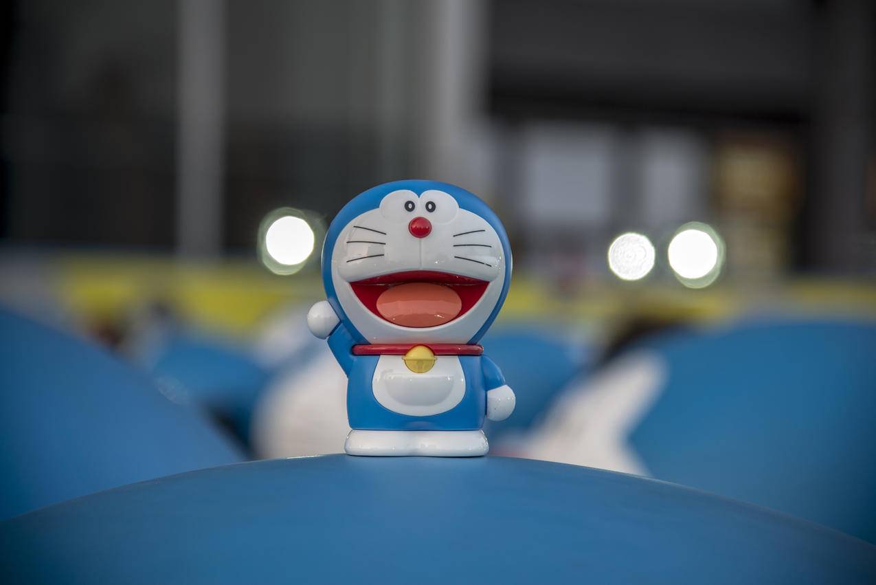 多啦A梦,可爱机器猫5K壁纸