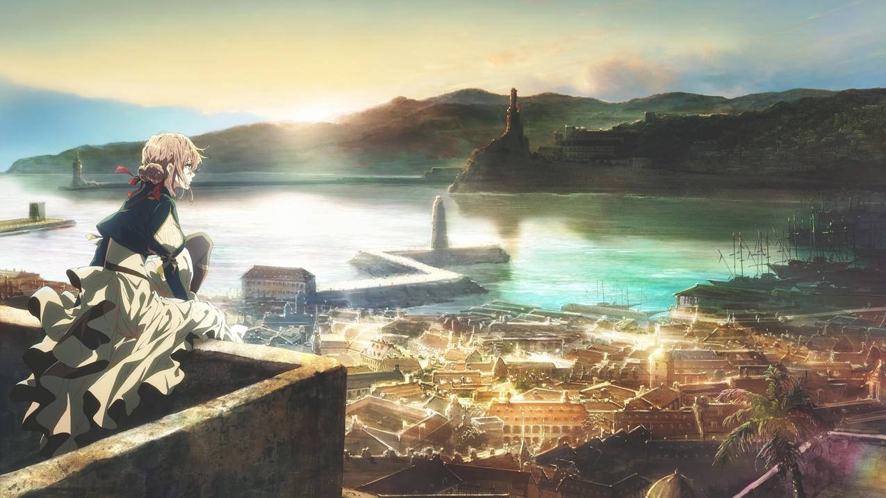 《紫罗兰永恒花园,violet,evergarden,-character)》,4K高清动漫壁纸