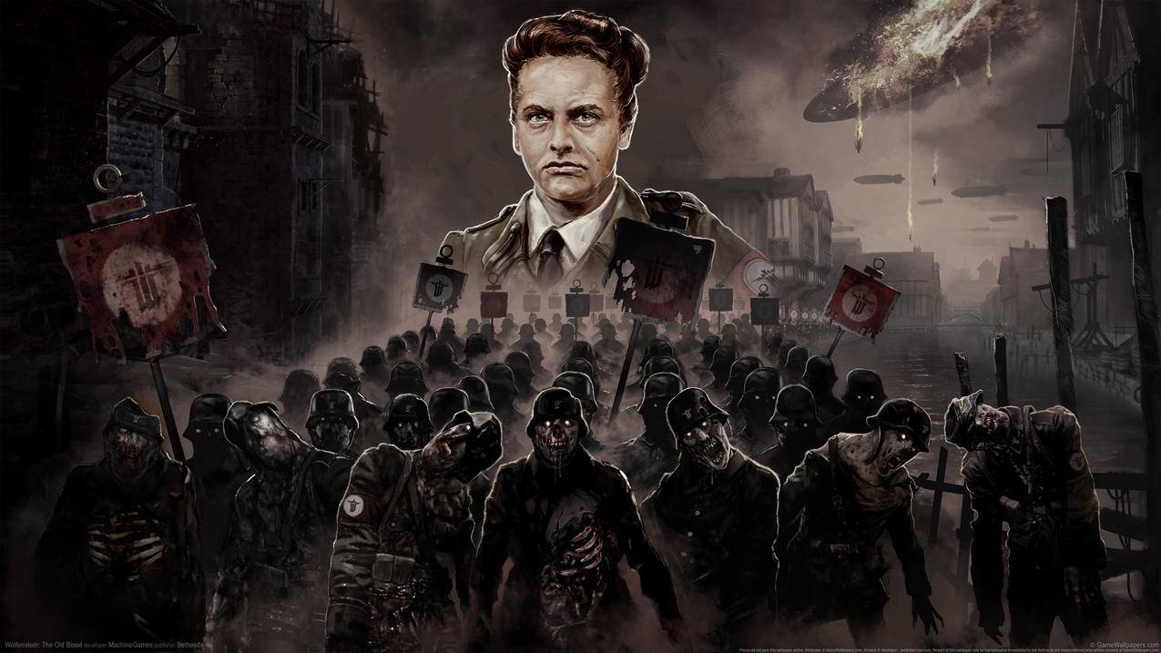 《德军总部:旧血脉/Wolfenstein The,Old,Blood》4K游戏高清壁纸