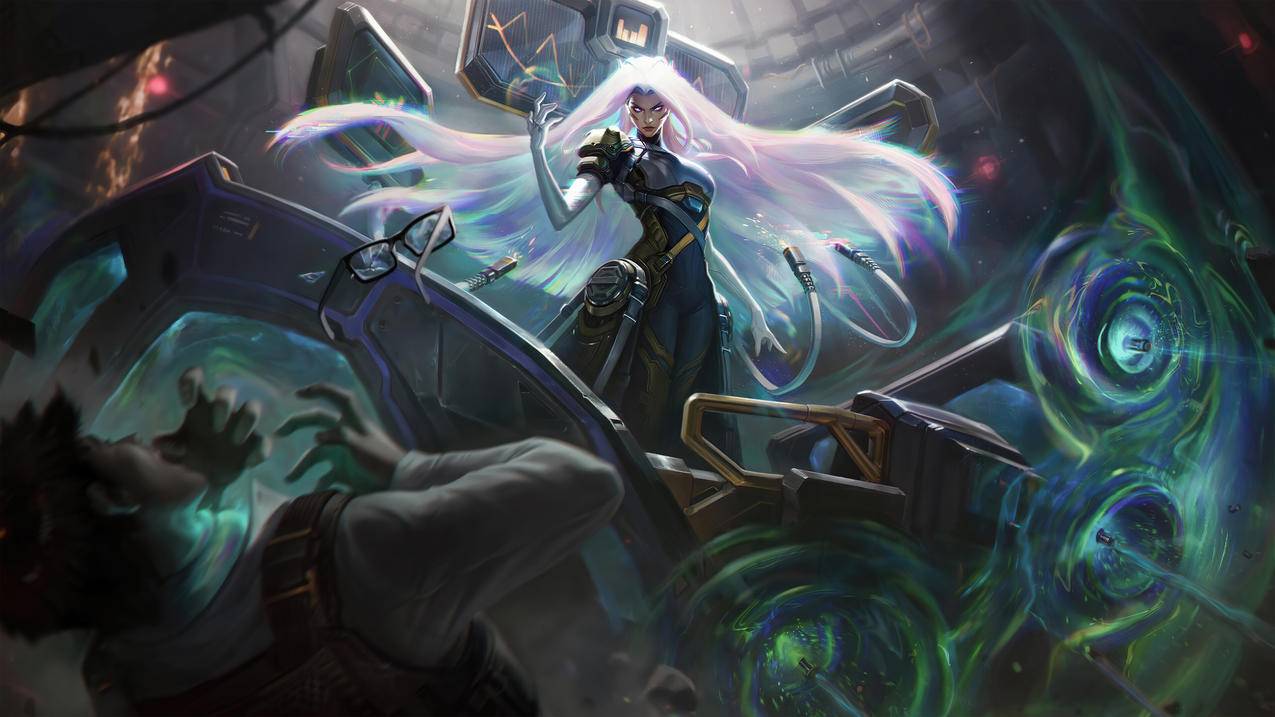 灵能特工-娑娜《英雄联盟LOL》2020,4K高清图片