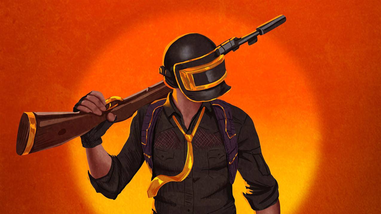 日落夕阳红《绝地求生PUBG》2020,4K游戏高清壁纸