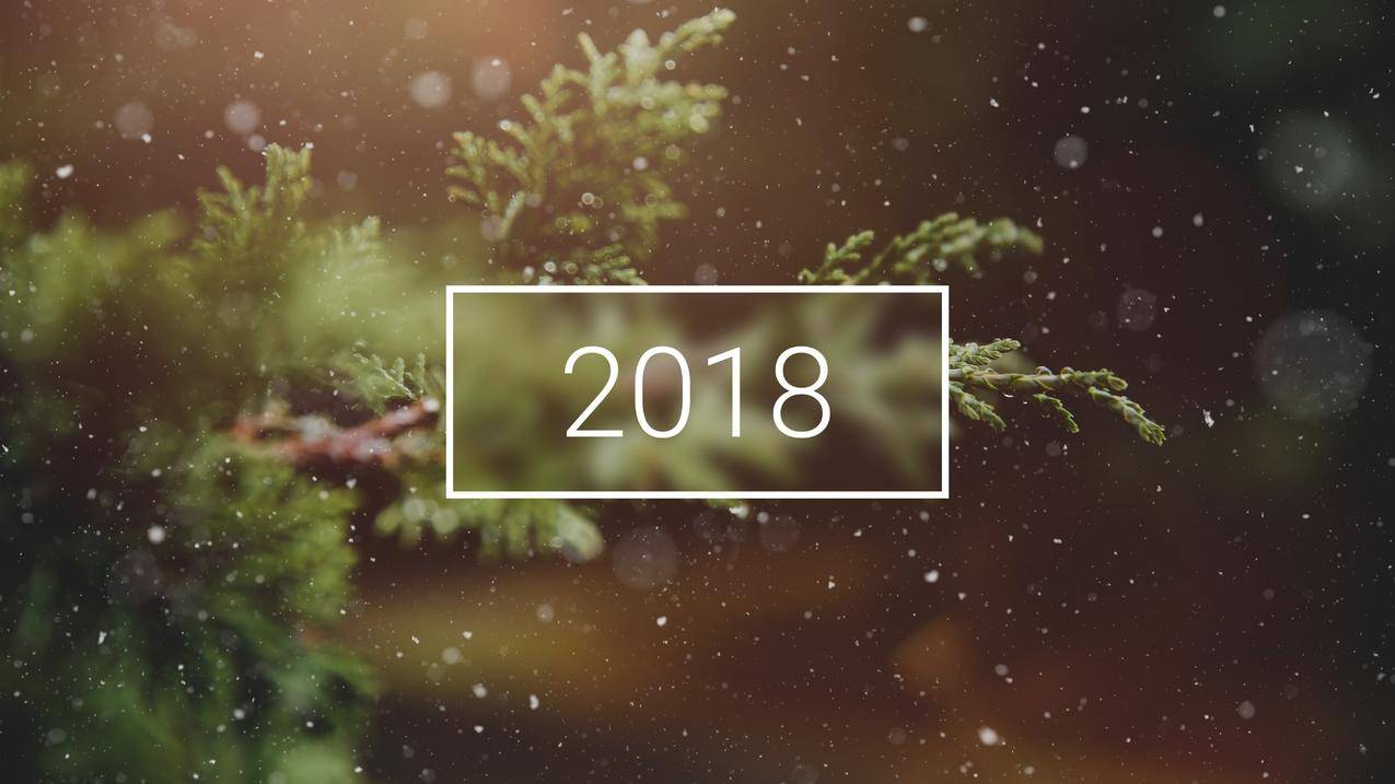 2018年新年风景5k桌面壁纸