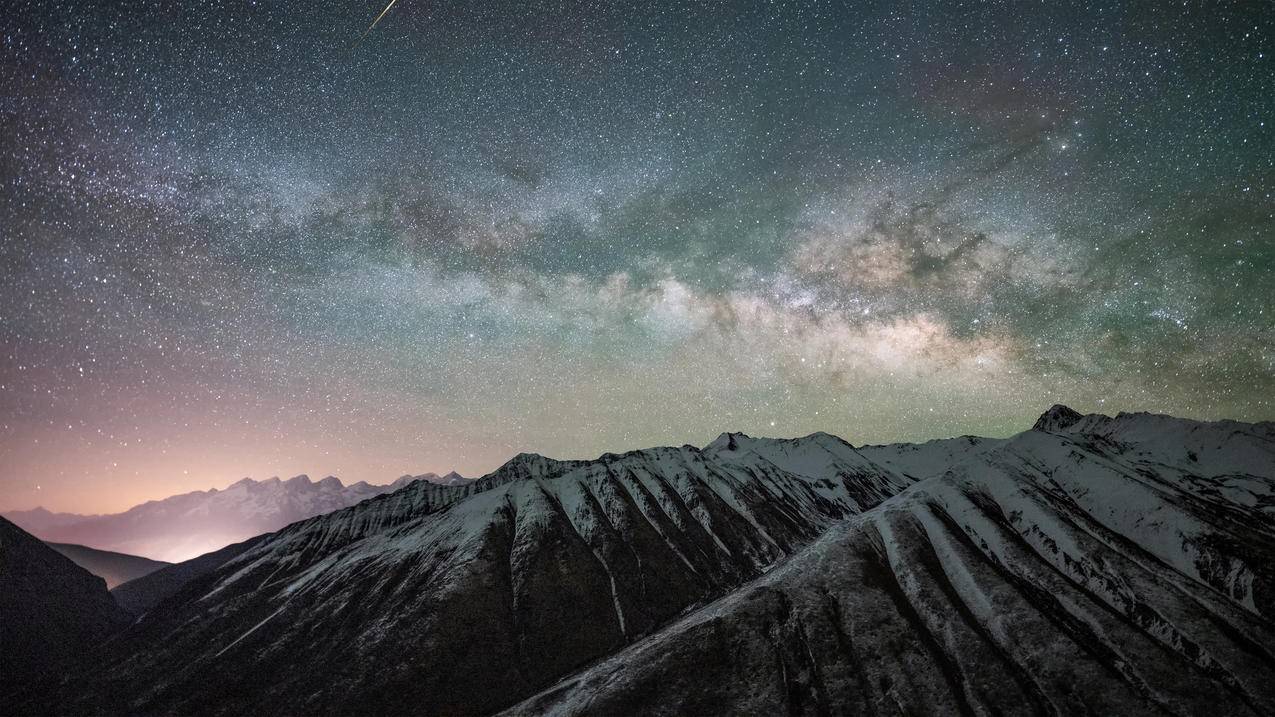 星空,银河,风景,4k高清壁纸