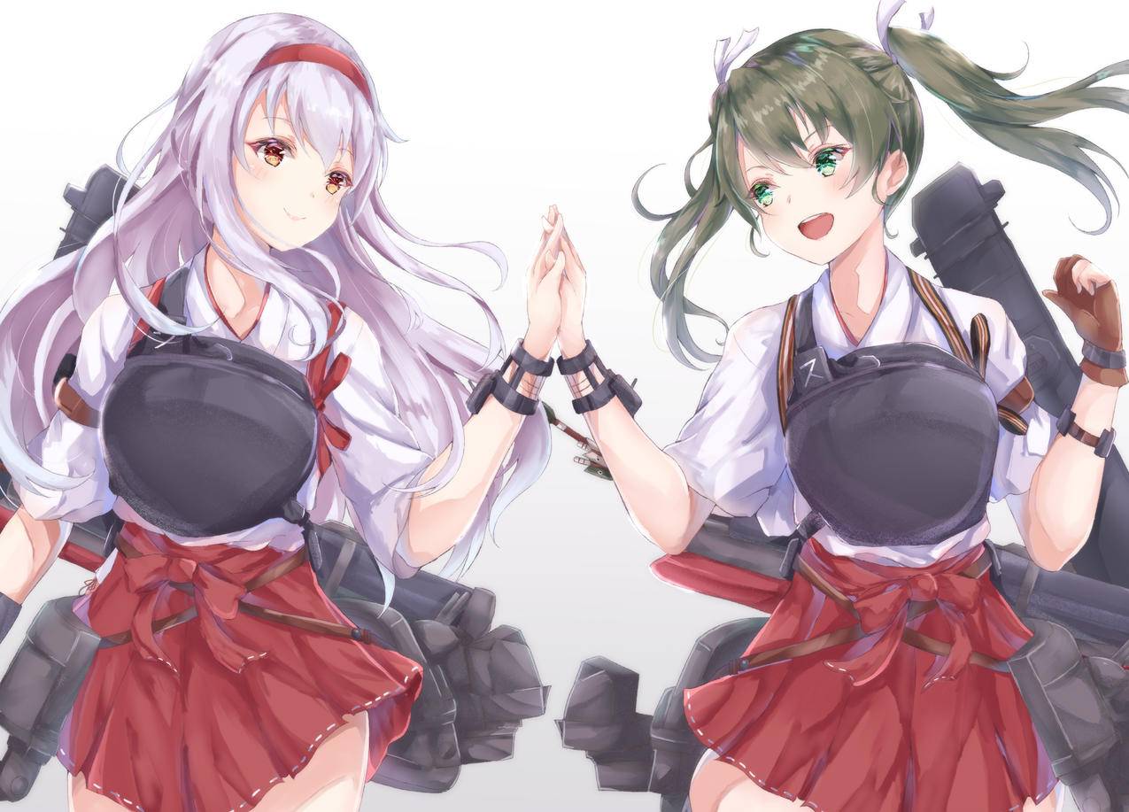 《舰队collection》盔甲,可爱,女孩,4K高清动漫壁纸