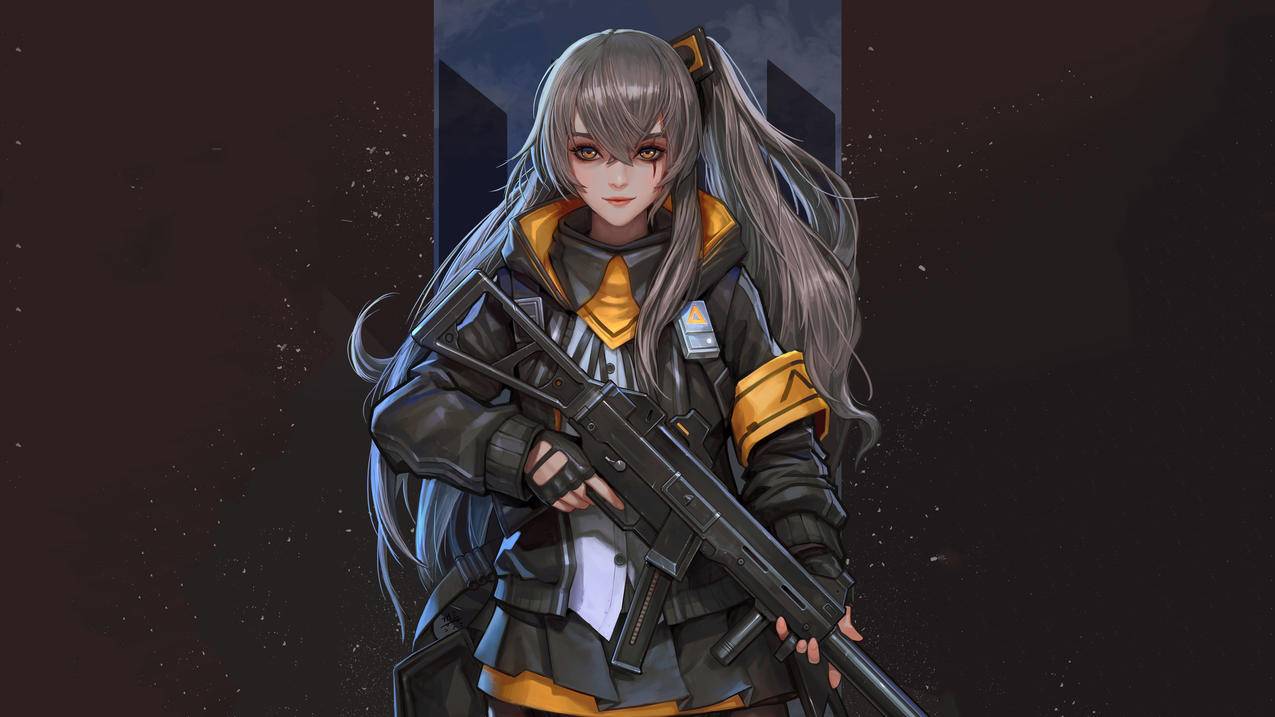 《少女前线》,二次元动漫女生,4K高清动漫壁纸