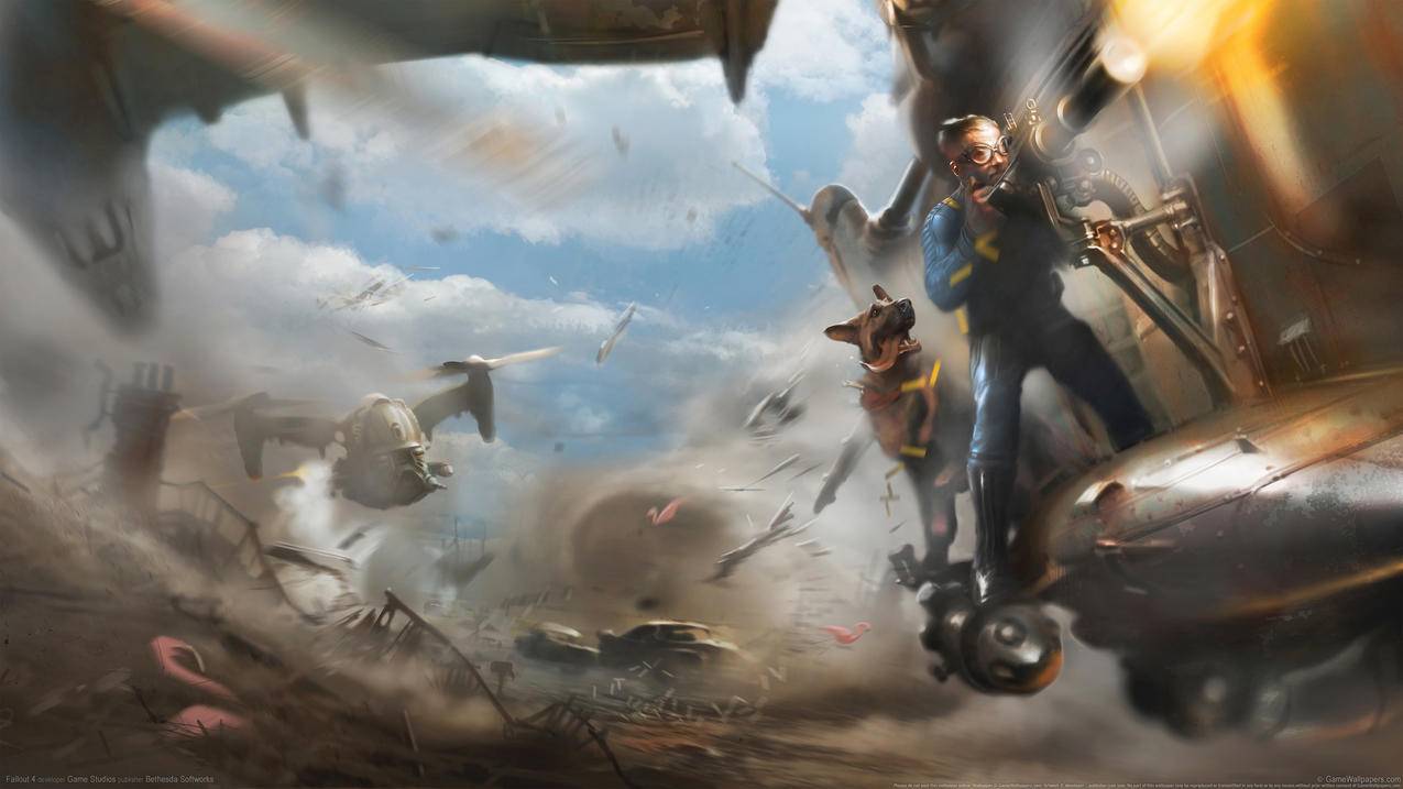 《辐射4/Fallout,4》,4K游戏高清壁纸