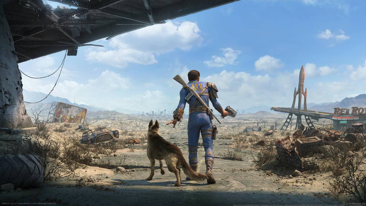 《辐射4/Fallout,4》,4K游戏高清壁纸