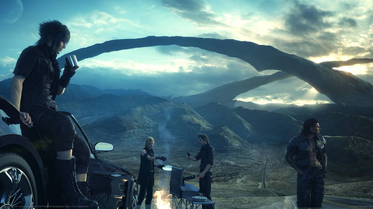 《最终幻想XV/Final,Fantasy,XV》,4K游戏高清壁纸
