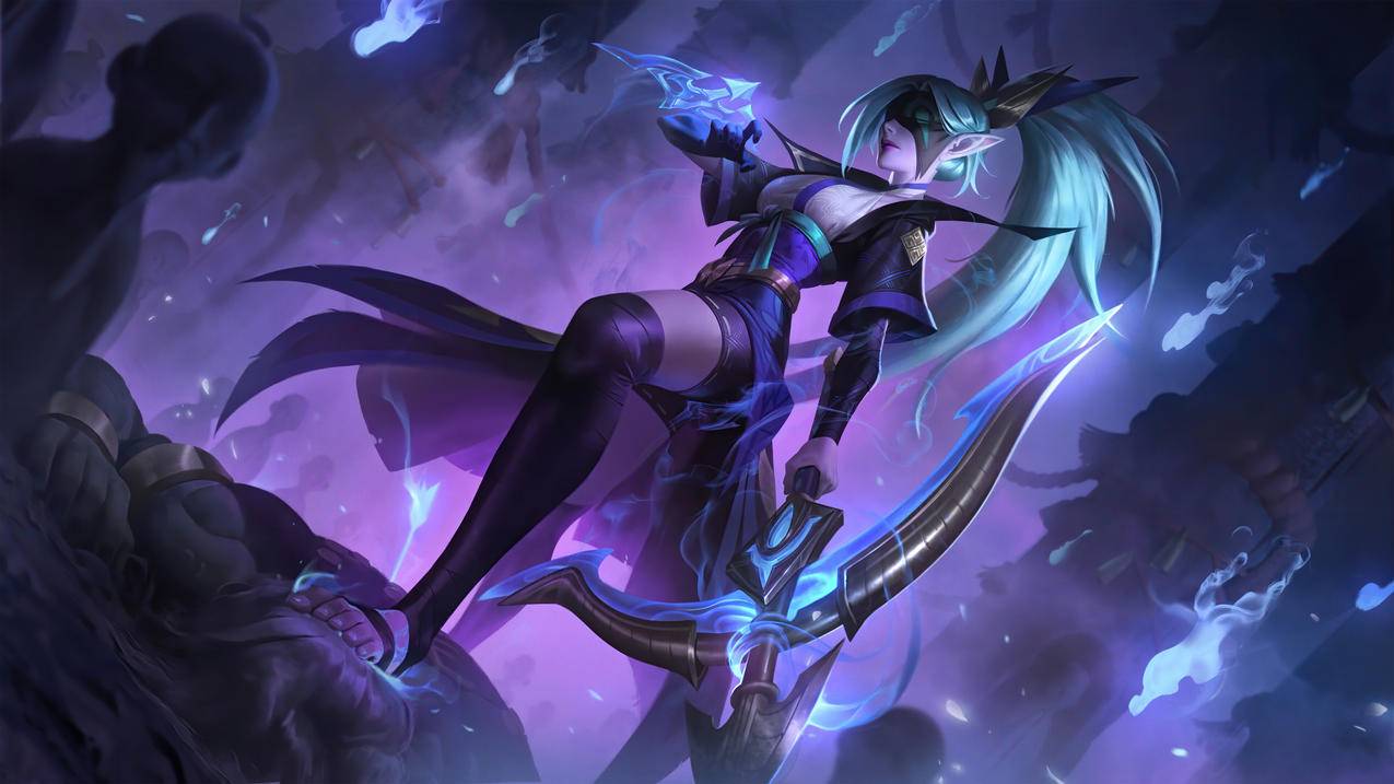 灵魂莲华-薇恩《英雄联盟lol》2020,4K桌面壁纸