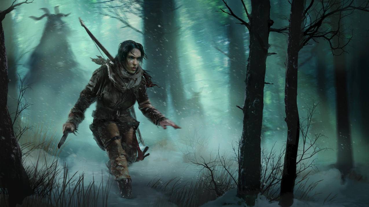 《古墓丽影系列/Tomb,Raider》,4K游戏高清壁纸
