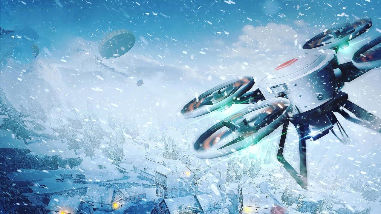 无人机《绝地求生（PUBG）》2020,4K高清游戏壁纸