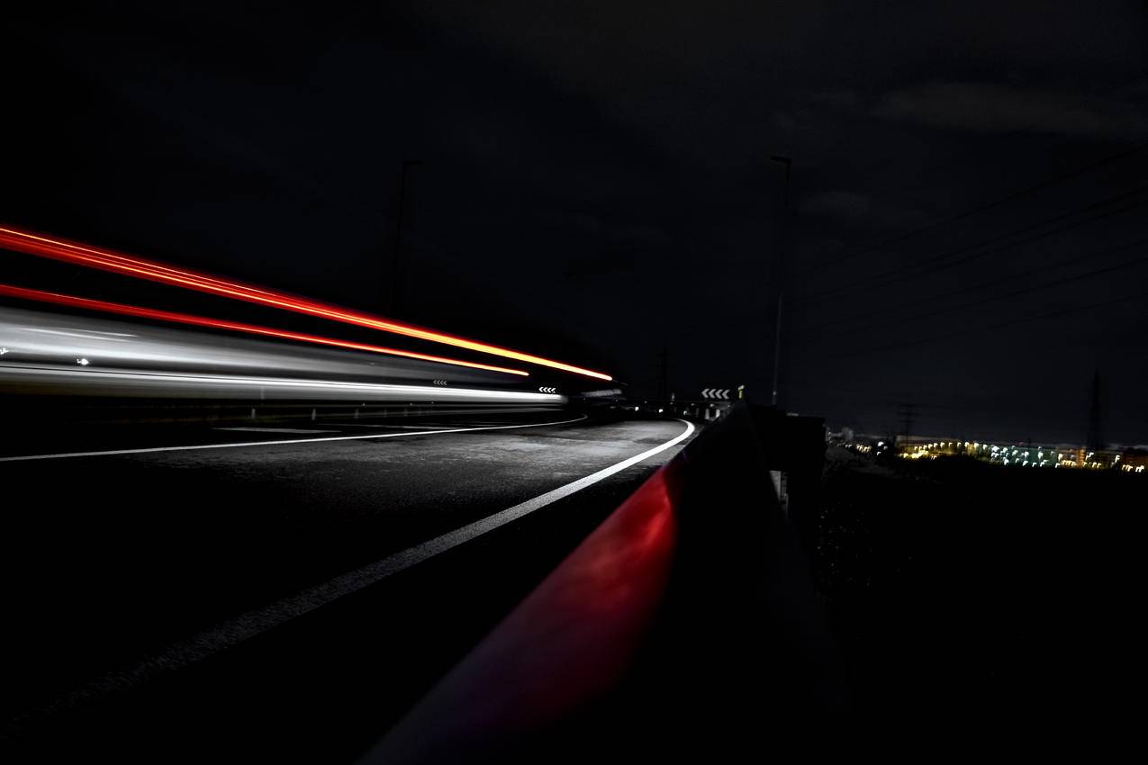 道路,景观,灯光,夜间cc0可商用图片