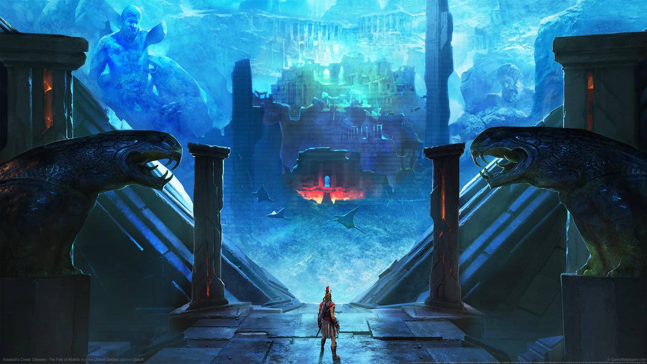 《刺客信条:奥德赛/Assassin’s,Creed,Odyssey》,4K高清壁纸