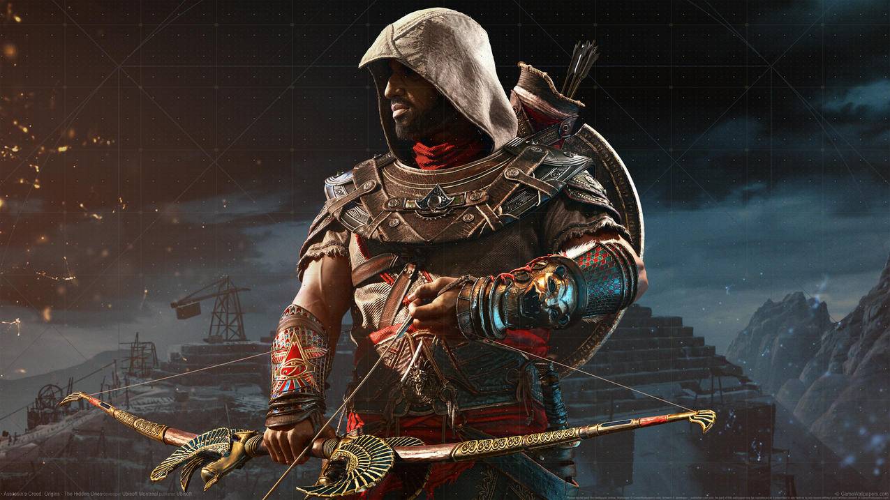 《刺客信条-起源-,Assassin-s,Creed-,Origins》,4K高清壁纸
