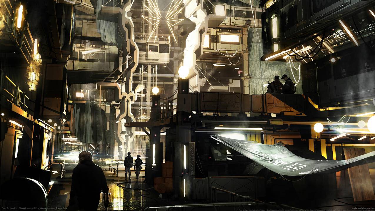 《杀出重围:人类分裂/Deus,Ex Mankind,Divided》4K游戏高清壁纸