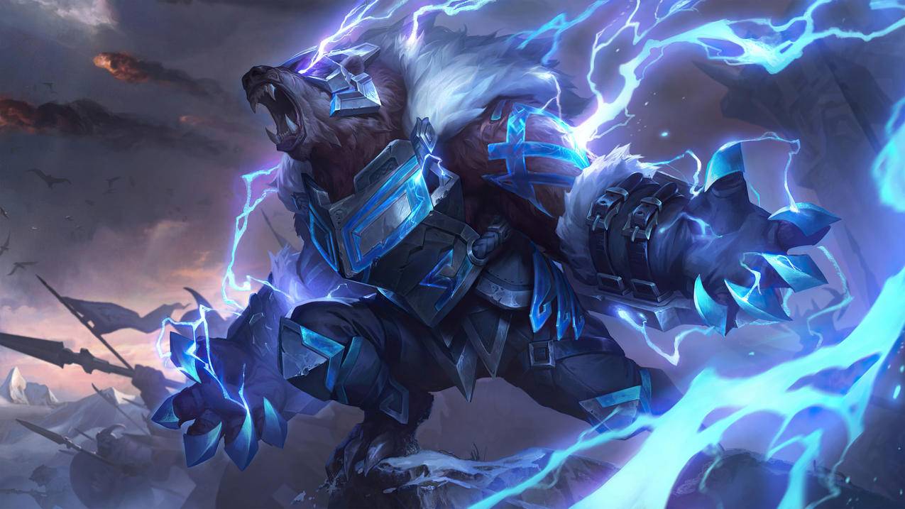 符文战熊-沃利贝尔《英雄联盟lol》2020,4K超高清壁纸