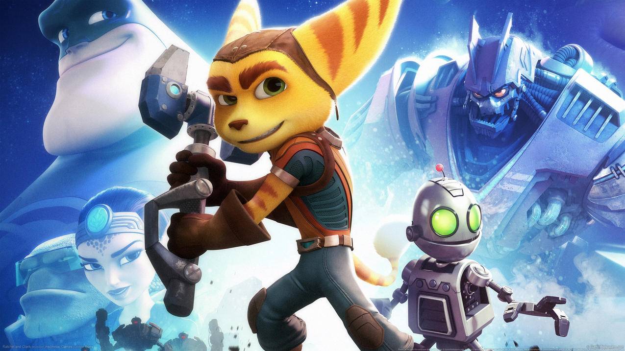 《银河守卫队/Ratchet,and,Clank》,4K游戏高清壁纸
