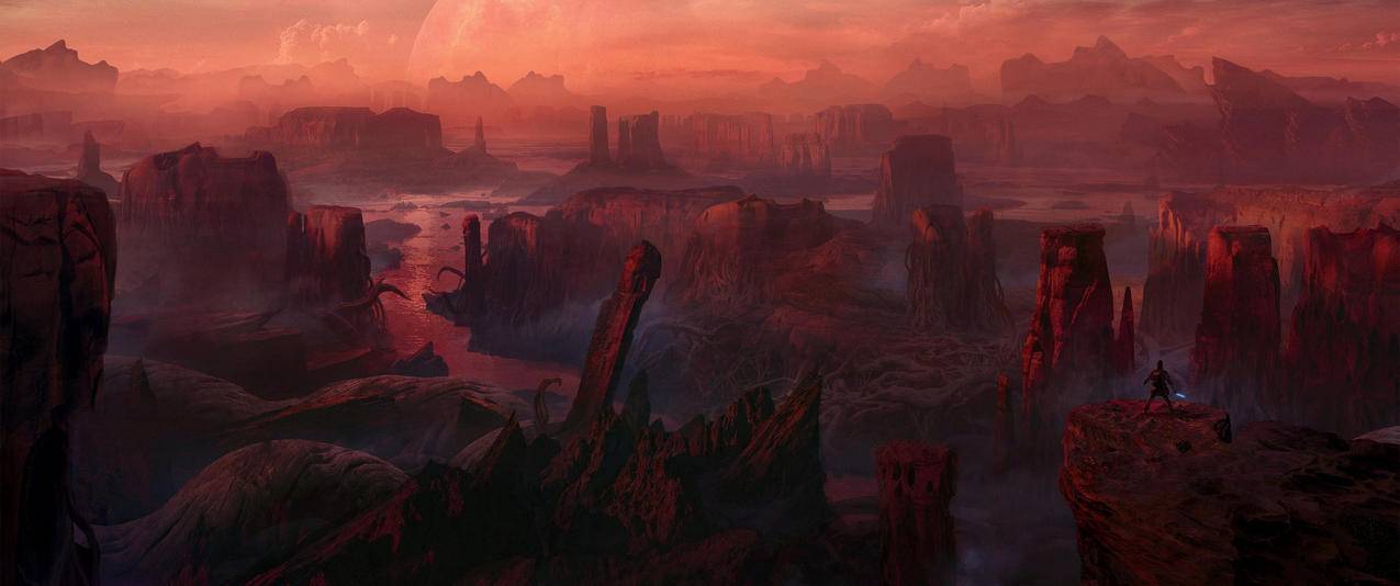 星球大战绝地陨落的武士团3440x1440高清壁纸